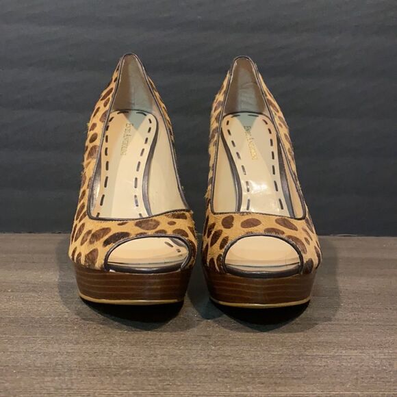 Enzo Angiolini Animal Print Sully High Heels Women’s 9.5 - Picture 3 of 12
